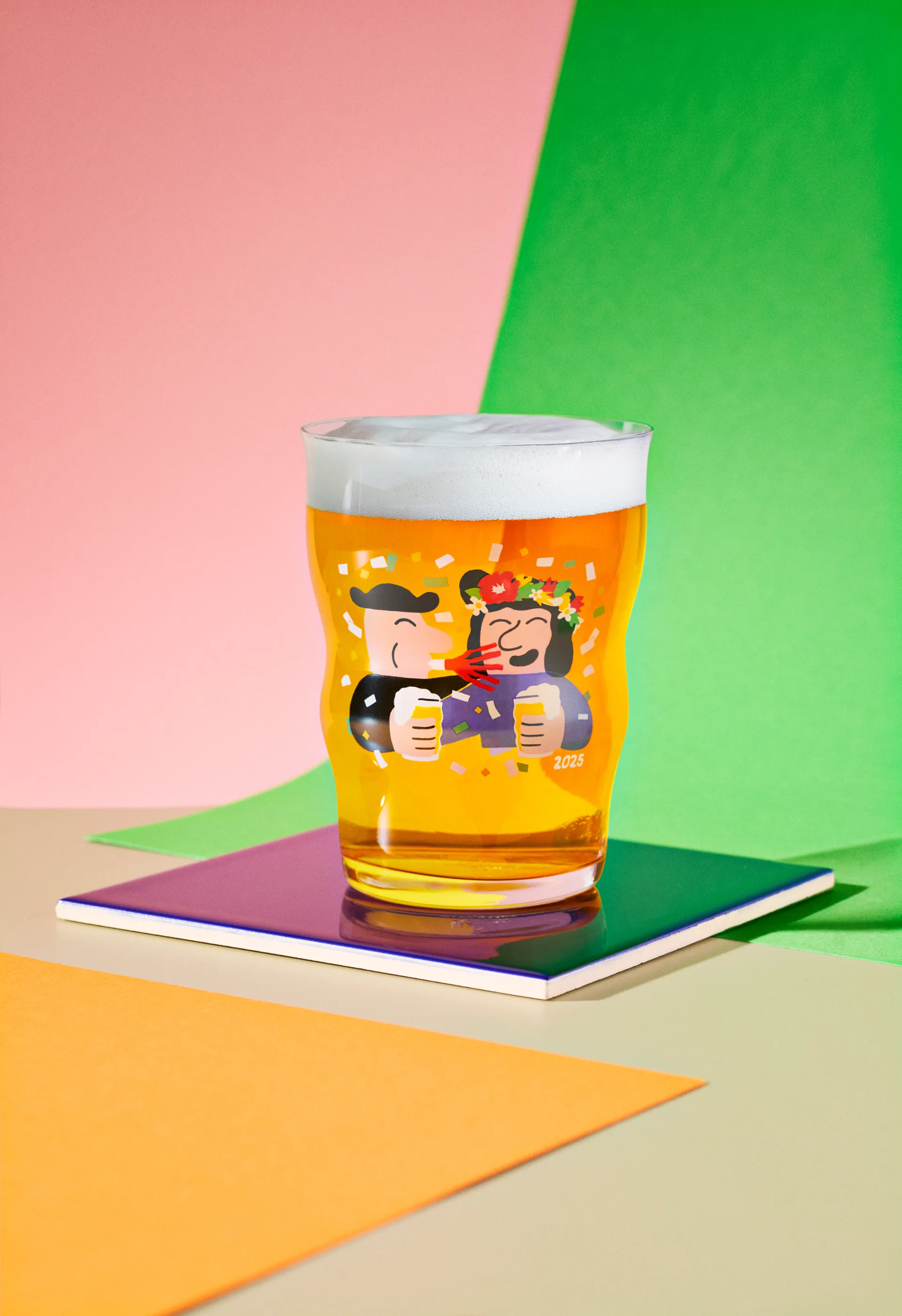 Mikkeller pint beer glass 40 cl, 2025 Holmegaard