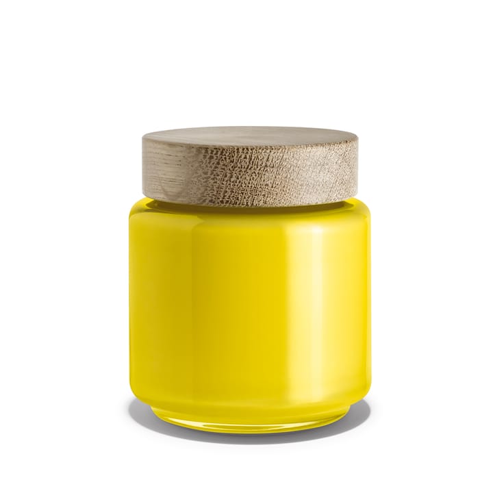 Palet storage jar - 0.5 l-yellow - Holmegaard