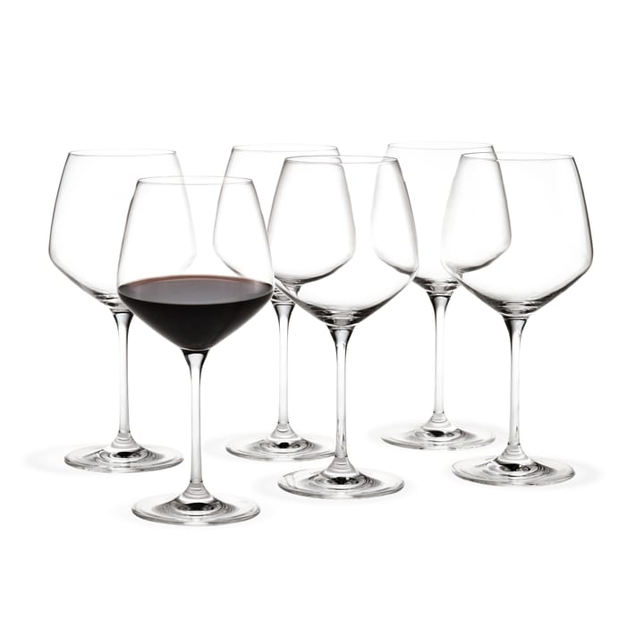 Perfection Bourgogne glass 59 cl 6 pack - Clear - Holmegaard