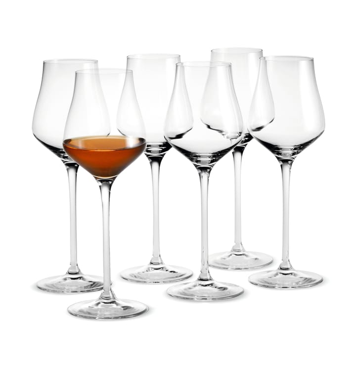 Perfection brandy glass 5 cl 6 pack - Clear - Holmegaard
