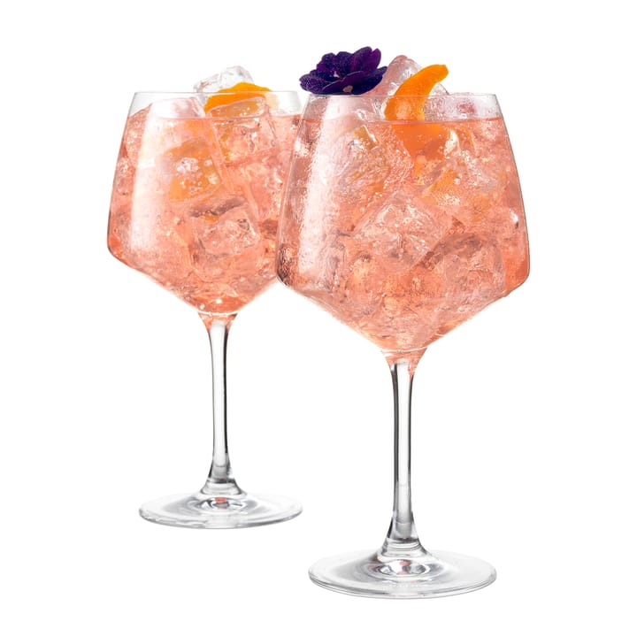 Perfection gin glass 90 cl 2-pack , Clear Holmegaard