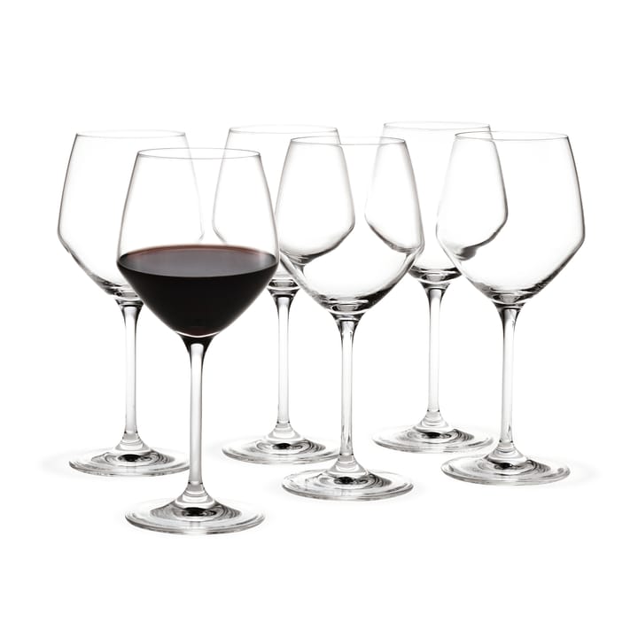 Perfection red wine glass 43 cl 6 pack - Clear - Holmegaard