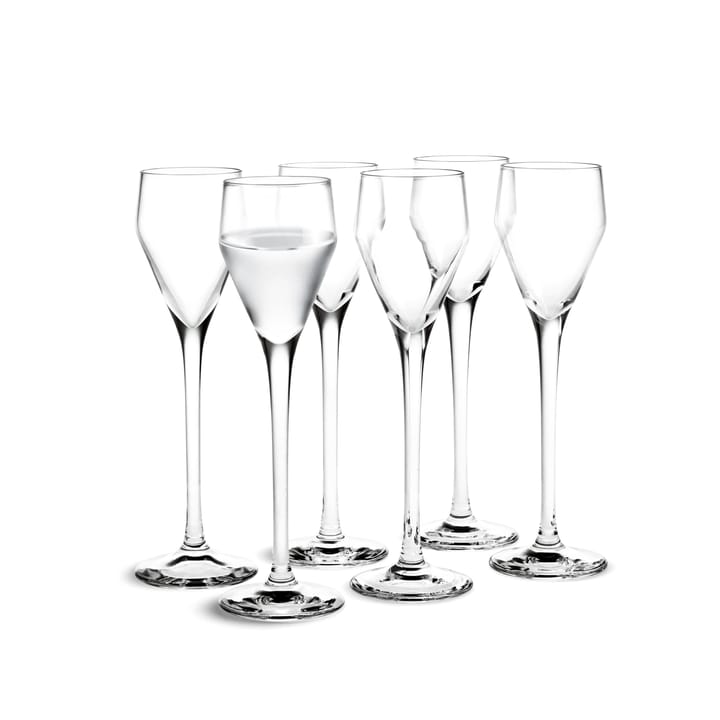 Perfection snaps glass 6-pack - 5.5 cl - Holmegaard