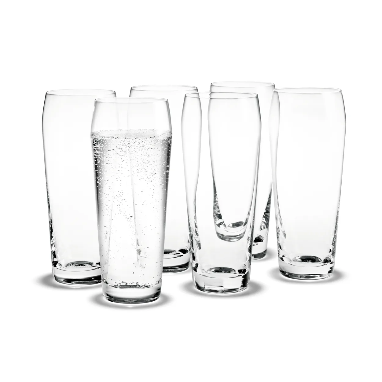 Holmegaard Perfection water glass clear 6 pack 45 cl