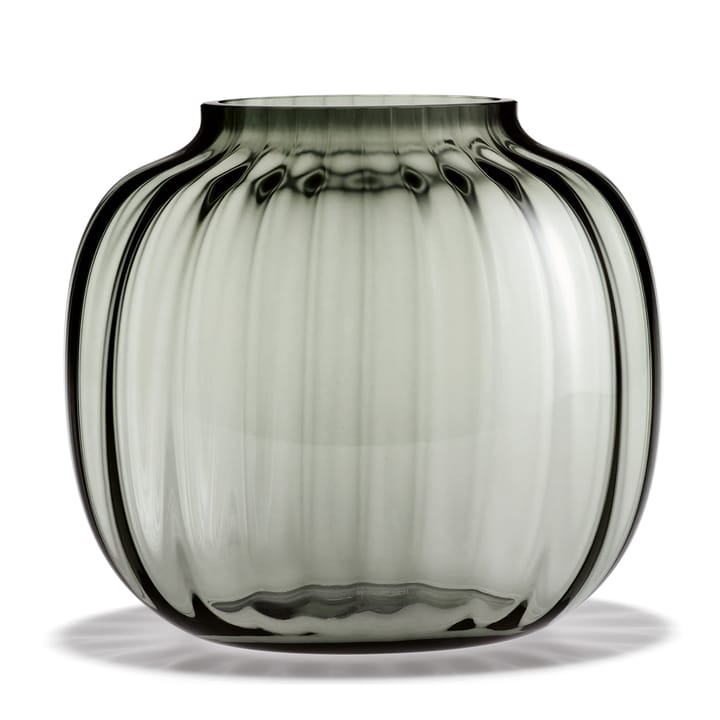 Primula vase oval 17.5 cm - Smoke - Holmegaard