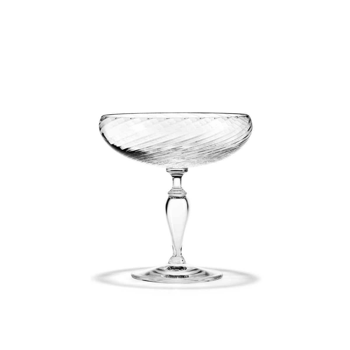 Holmegaard Regina champagne glass 35 cl | Scandinavian Design | Champagne glasses | Transparent
