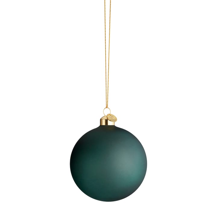 Souvenir Christmas Bauble Ø8 cm - Dark green - Holmegaard