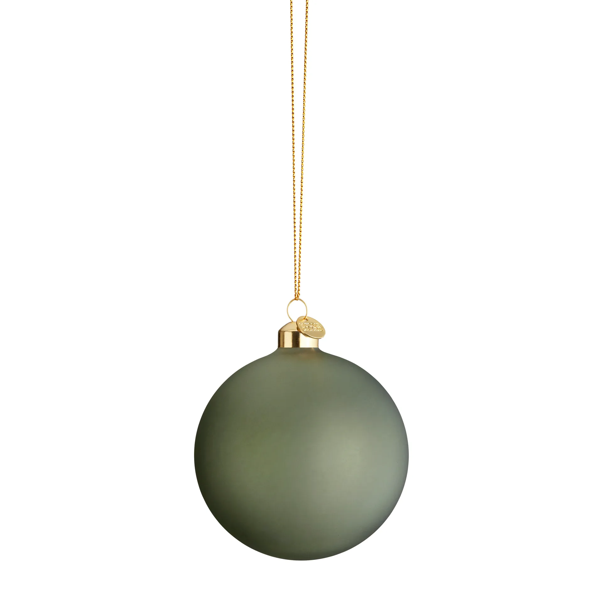 Souvenir Christmas Bauble Ø8 cm, Green Holmegaard