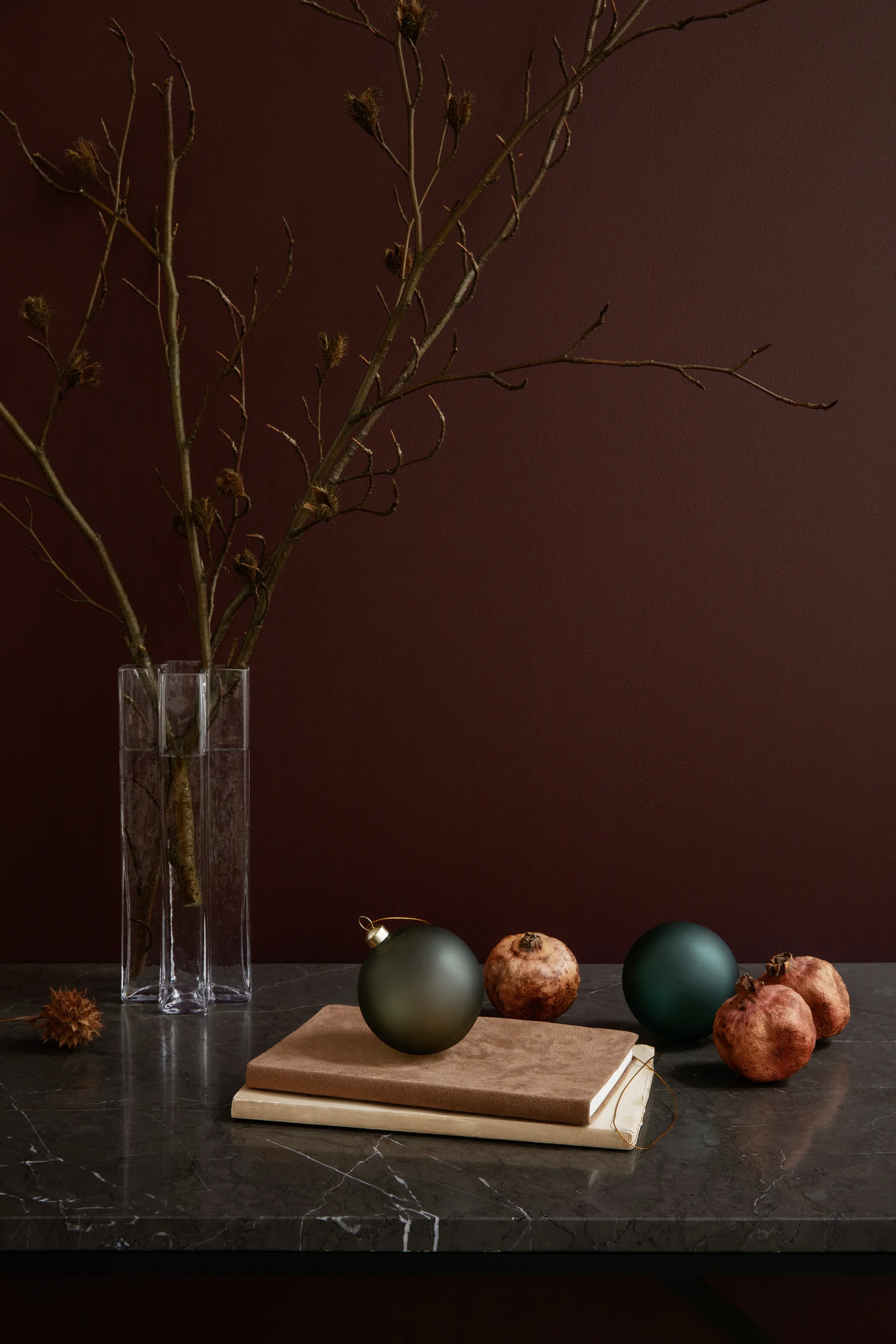 Souvenir Christmas Bauble Ø8 cm, Green Holmegaard