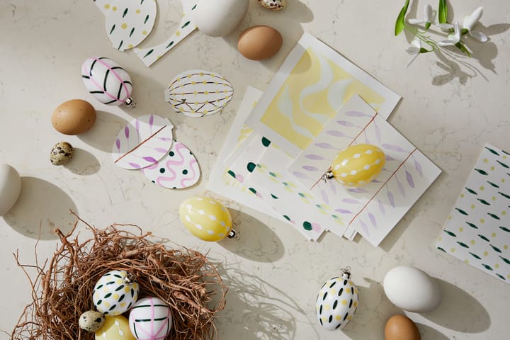 Souvenir easter hanging decoration 7.5 cm - Fruit - Holmegaard