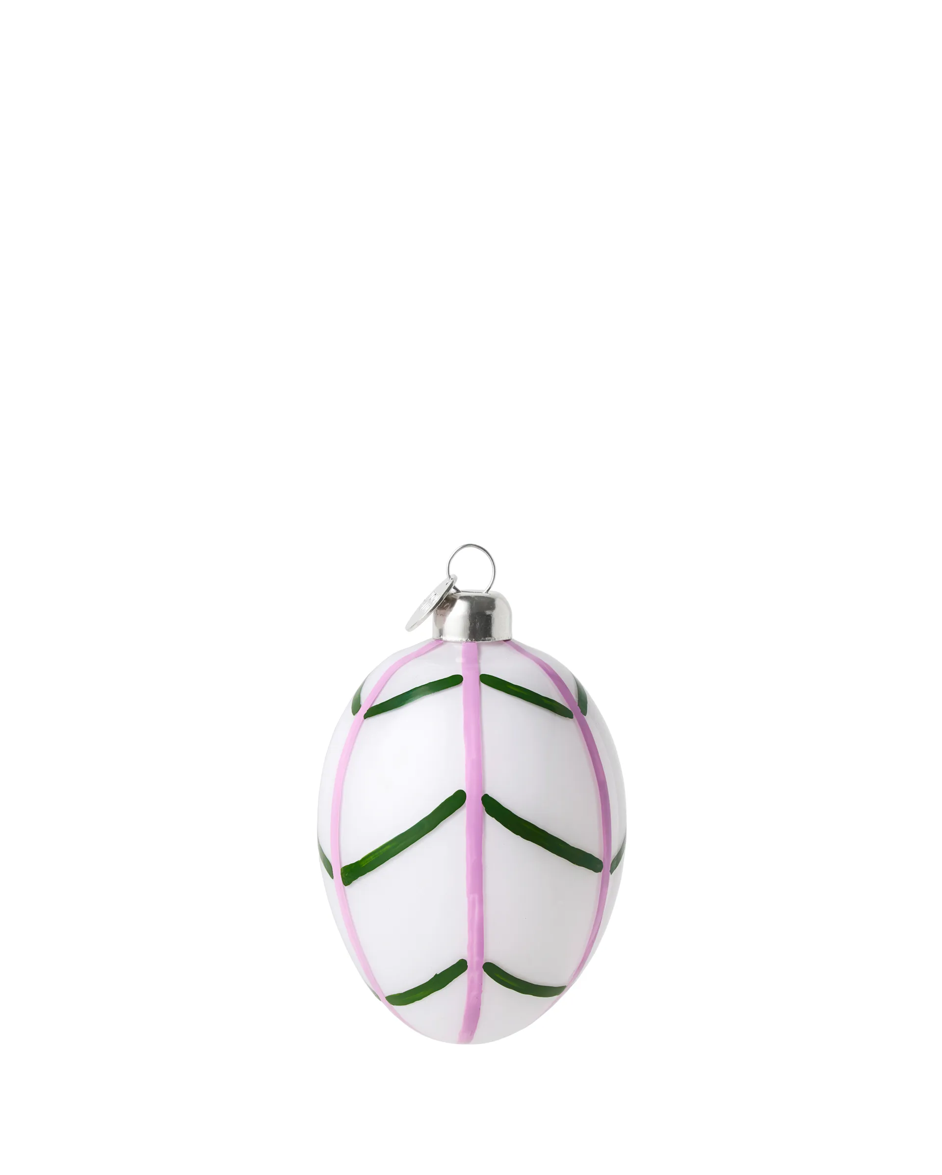 Souvenir easter hanging decoration 7.5 cm, Leaf Holmegaard