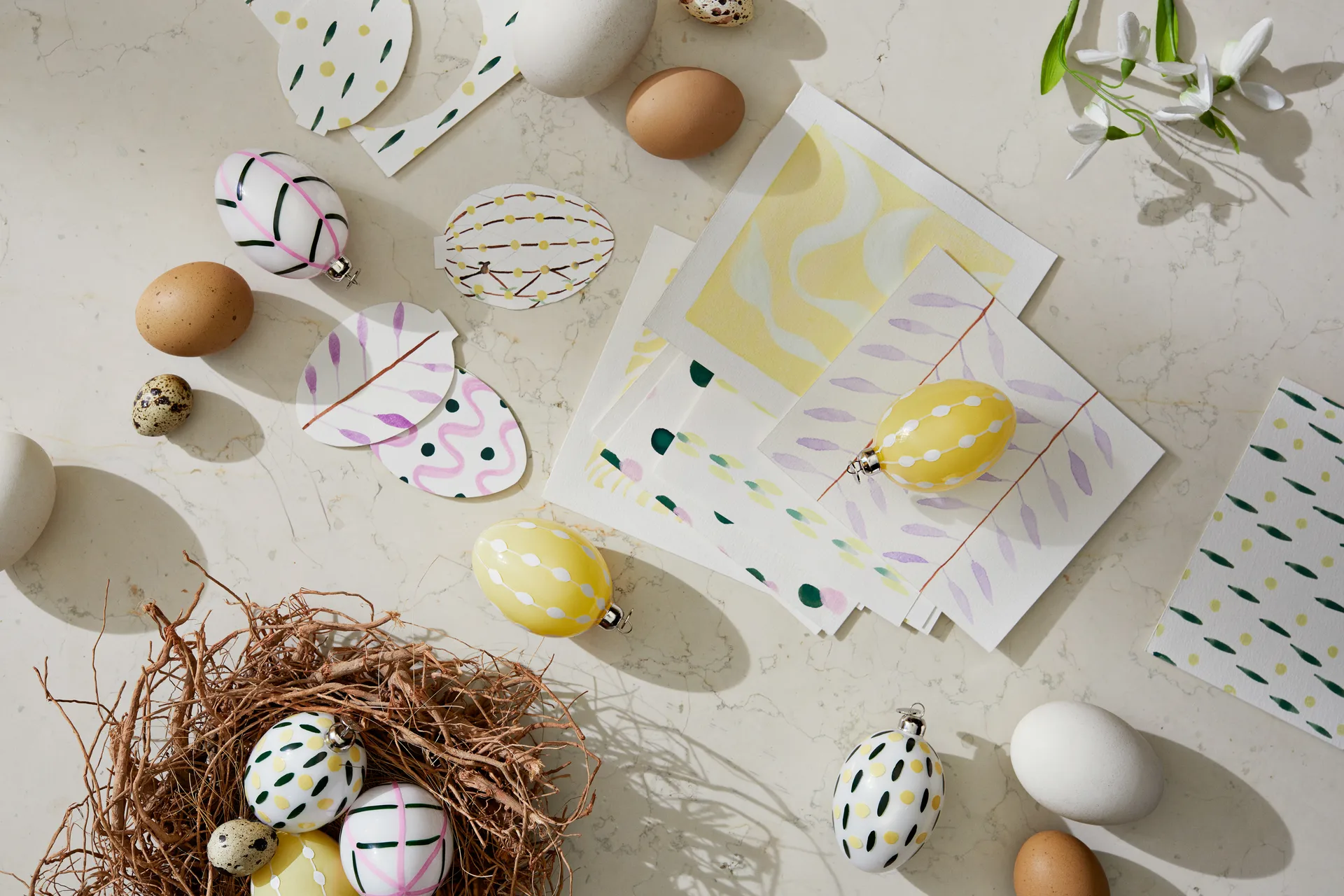 Souvenir easter hanging decoration 7.5 cm, Seed Holmegaard