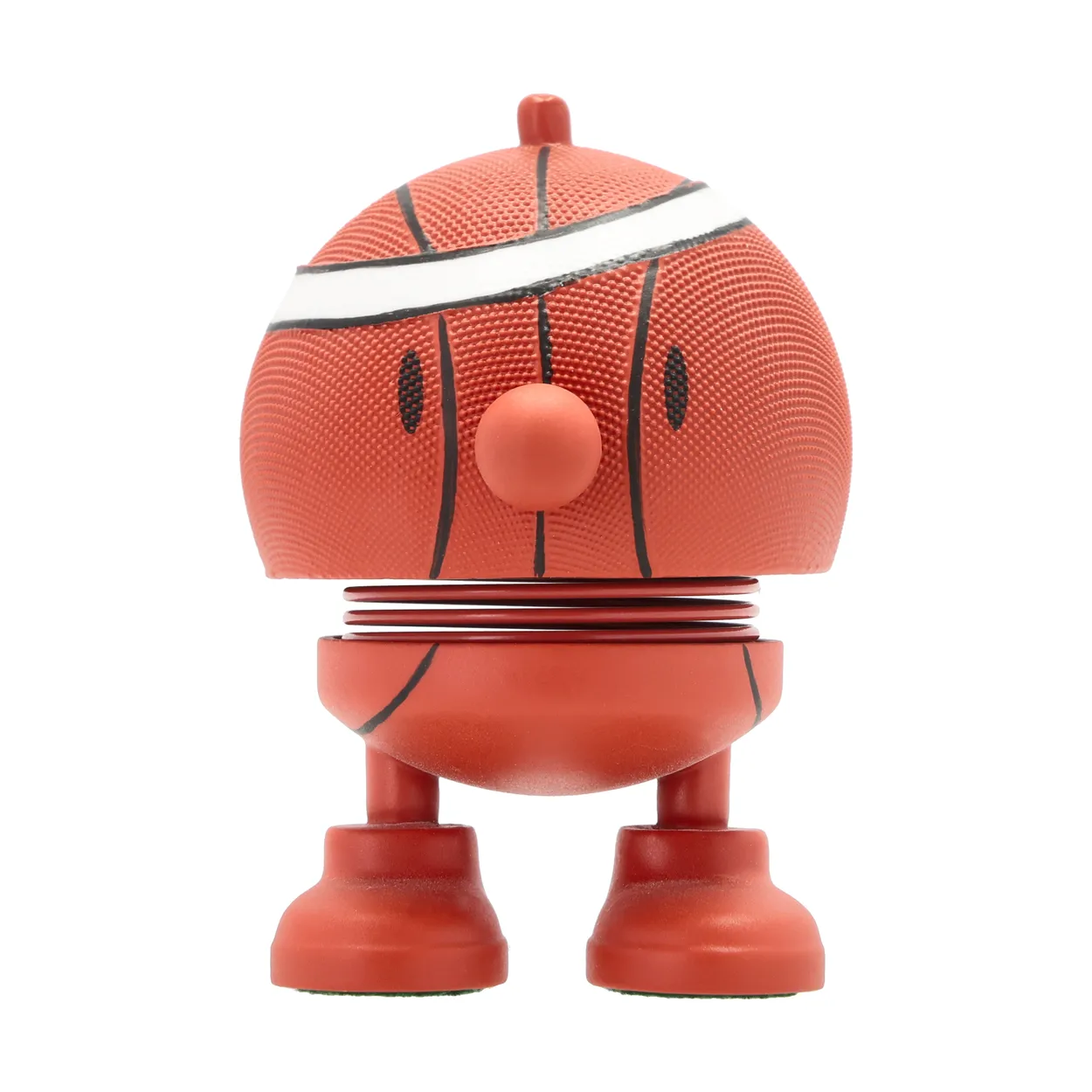 Hoptimist Basketball Bumble S figure Orange | Scandinavian Design | Wooden figures | Orange