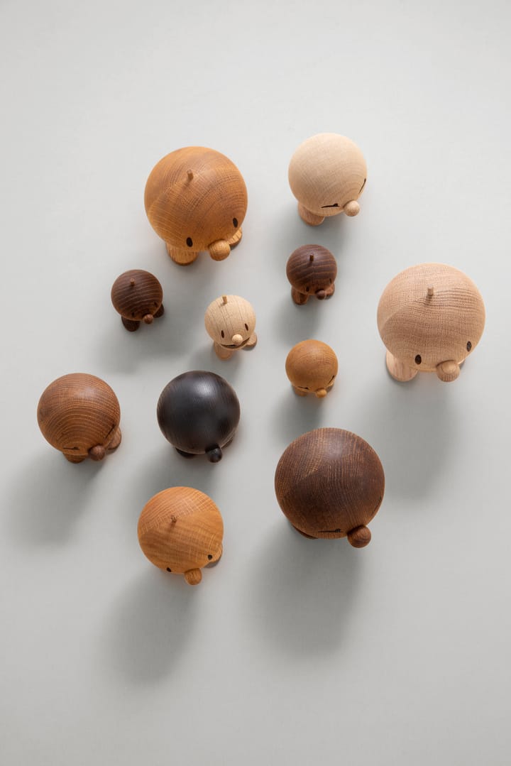 Hoptimist Bimble M figure, Stained oak Hoptimist