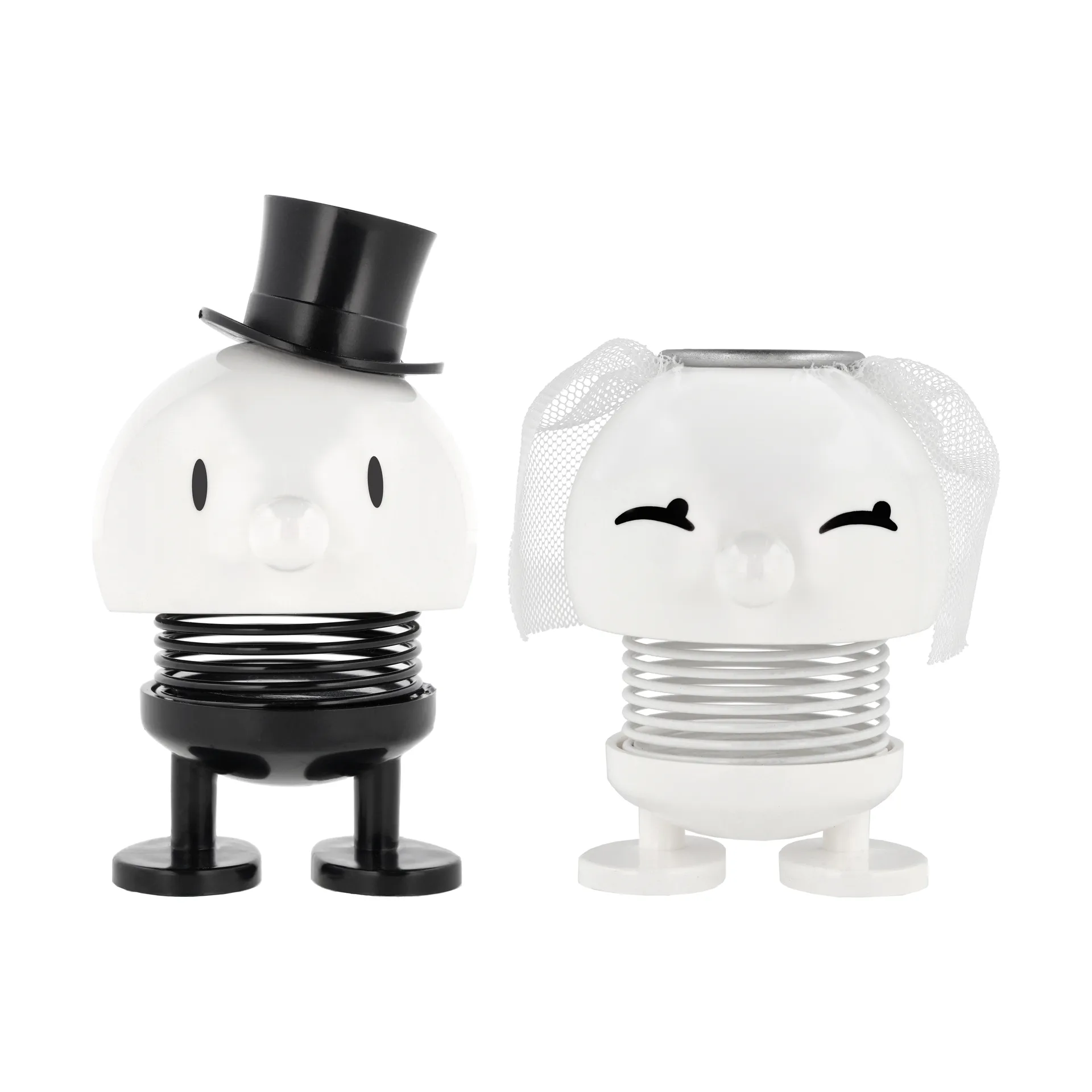 Hoptimist Bride & Groom figure 2 pieces, White Hoptimist