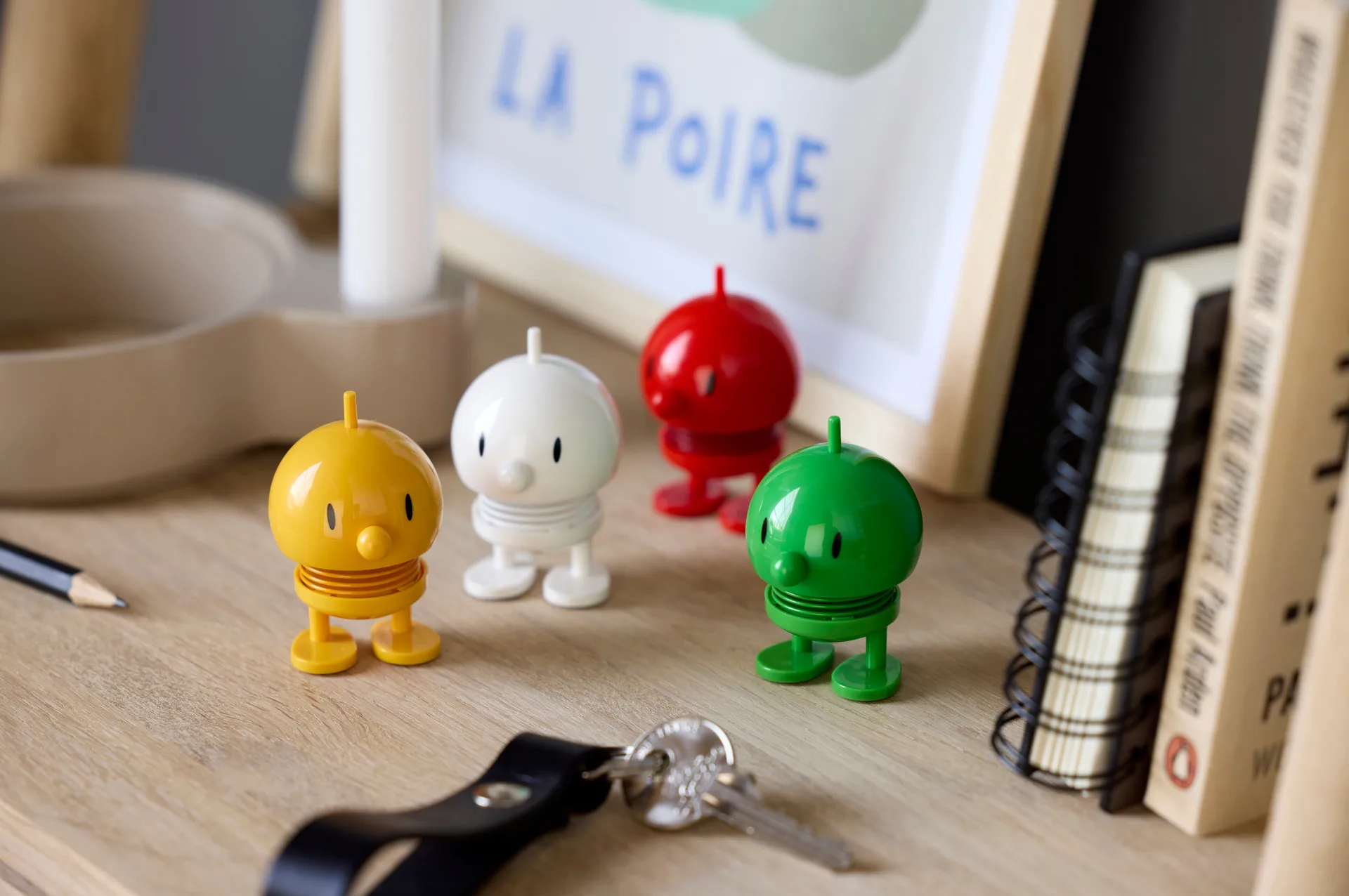 Hoptimist Bumble figure XS, Red Hoptimist