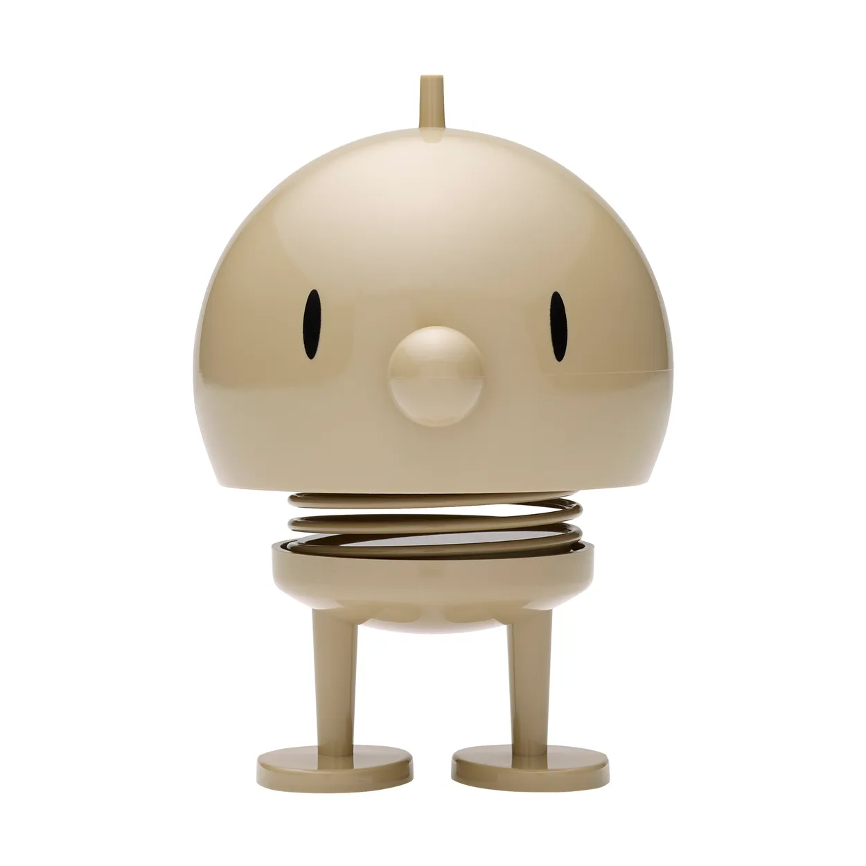 Hoptimist Bumble M figure Latte | Scandinavian Design | Wooden figures | Beige