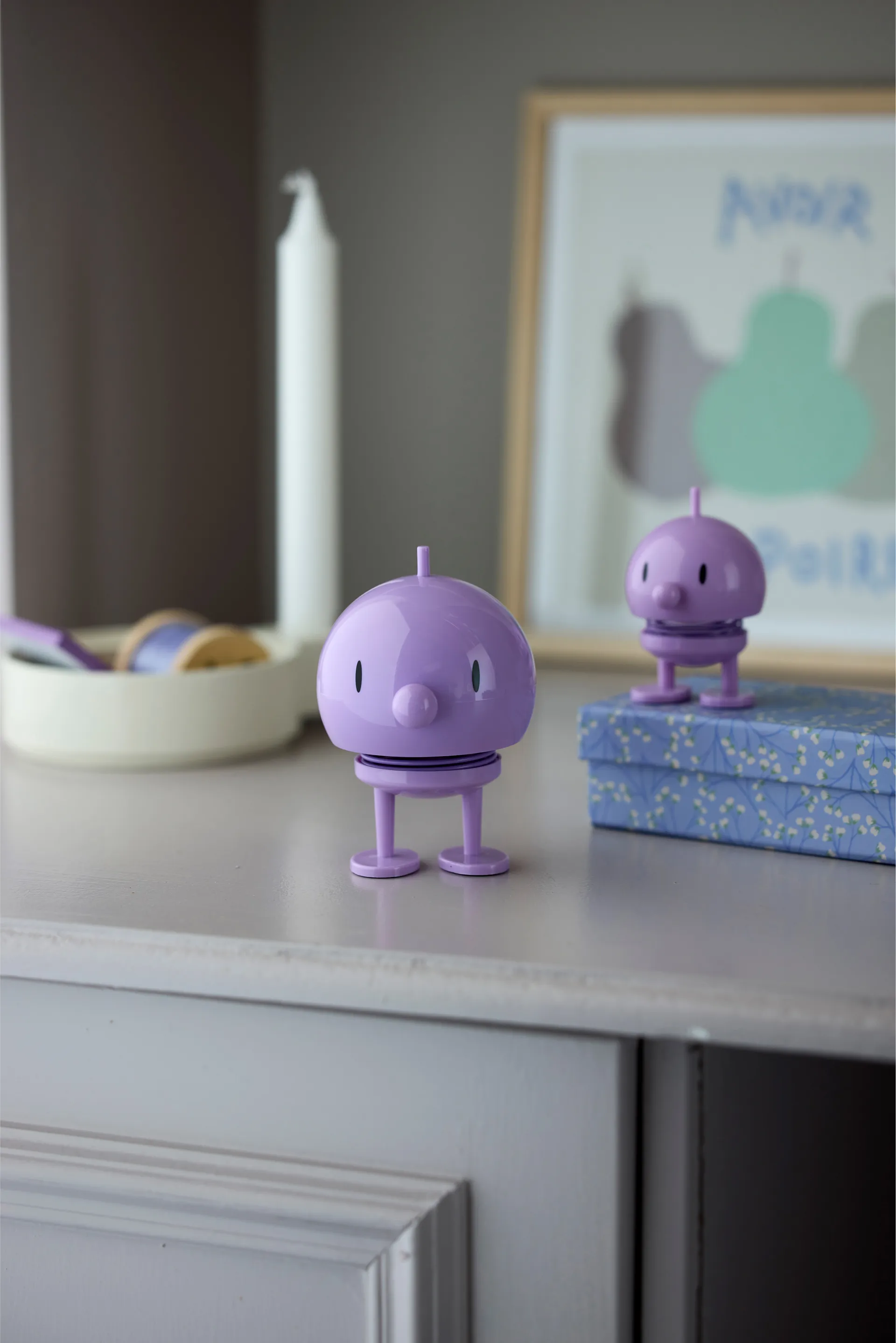 Hoptimist Bumble M figure, Lavender Hoptimist