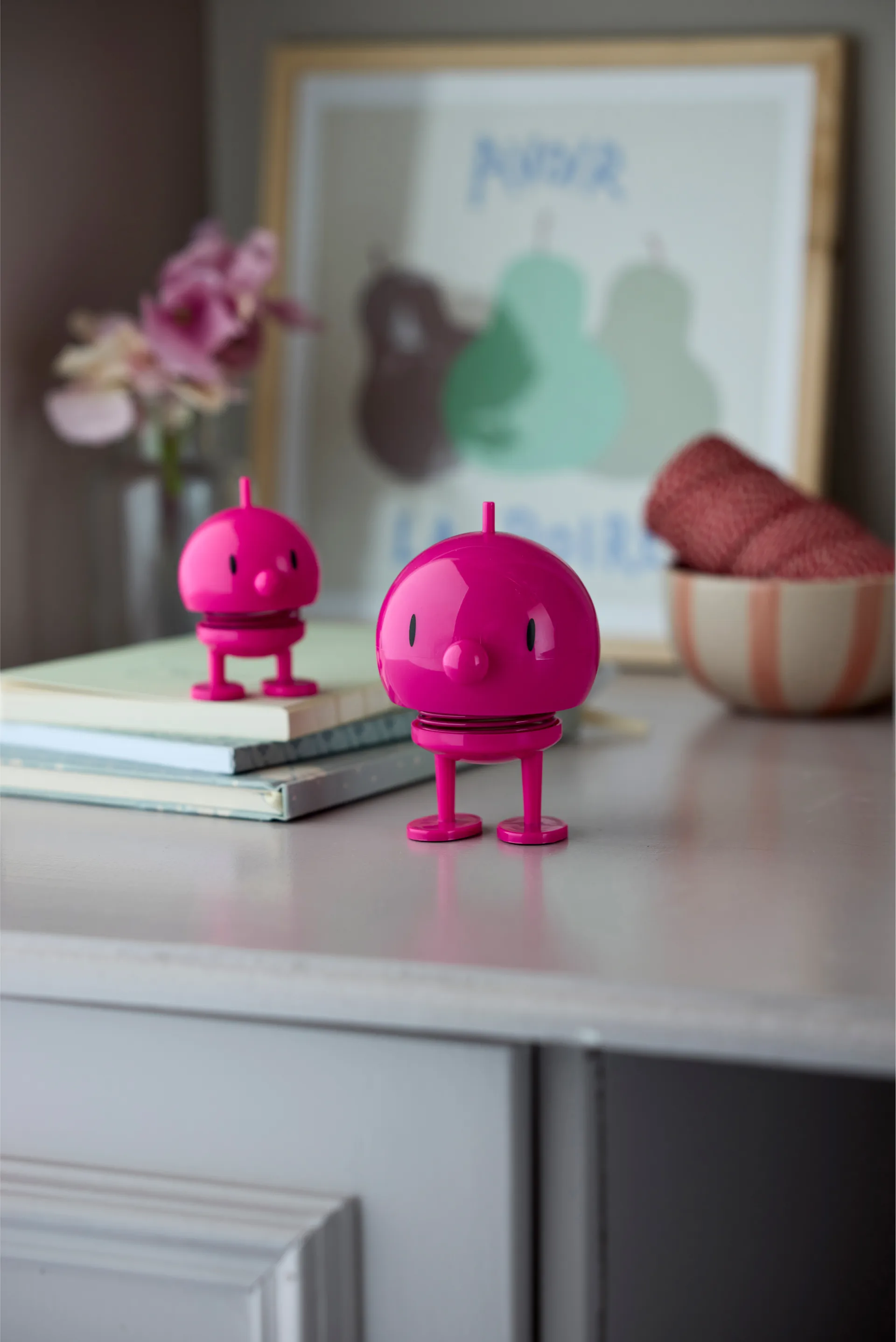 Hoptimist Bumble M figure, Pink Hoptimist