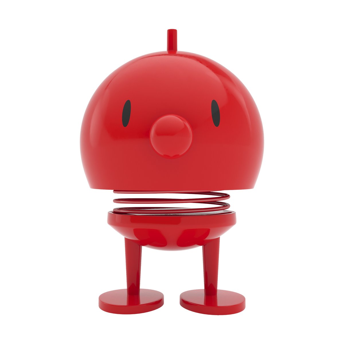 Hoptimist Bumble M figure Red | Scandinavian Design | Wooden figures | Red