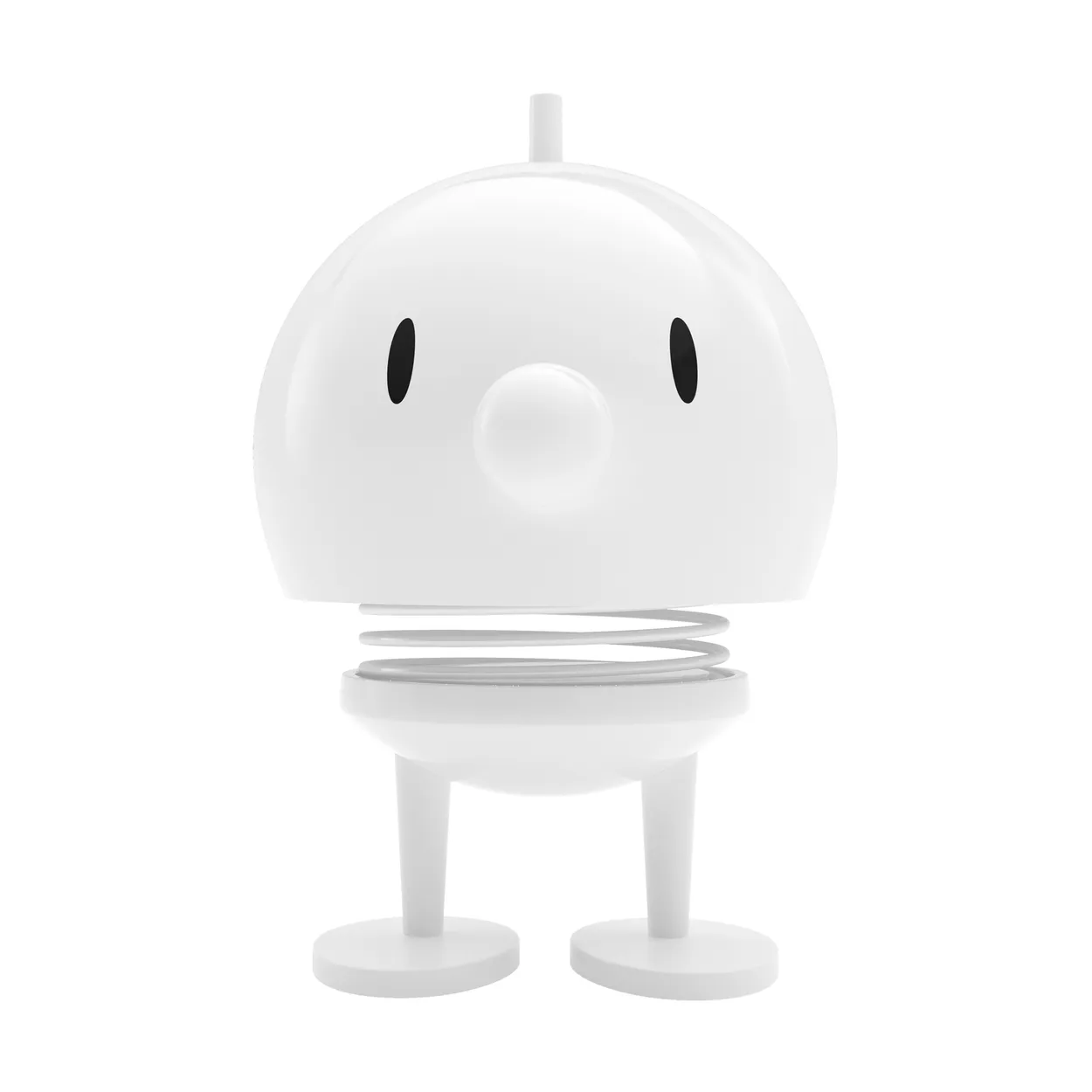 Hoptimist Hoptimist Bumble M figure White | Scandinavian Design | Wooden figures | White