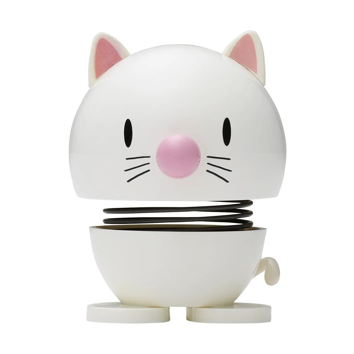 Hoptimist Cat figure 7.3 cm, White Hoptimist