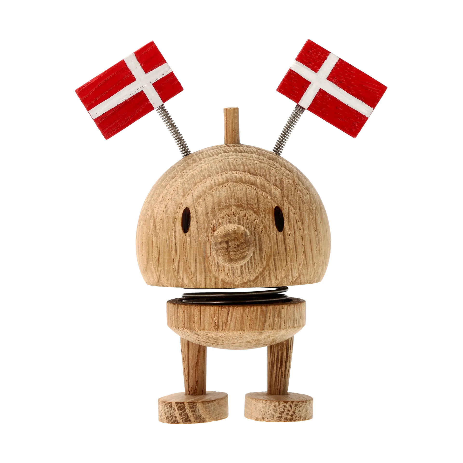 Hoptimist Celebration Bumble figurine, S, raw oak Hoptimist