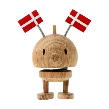 Hoptimist Celebration Bumble figurine - S, raw oak - Hoptimist