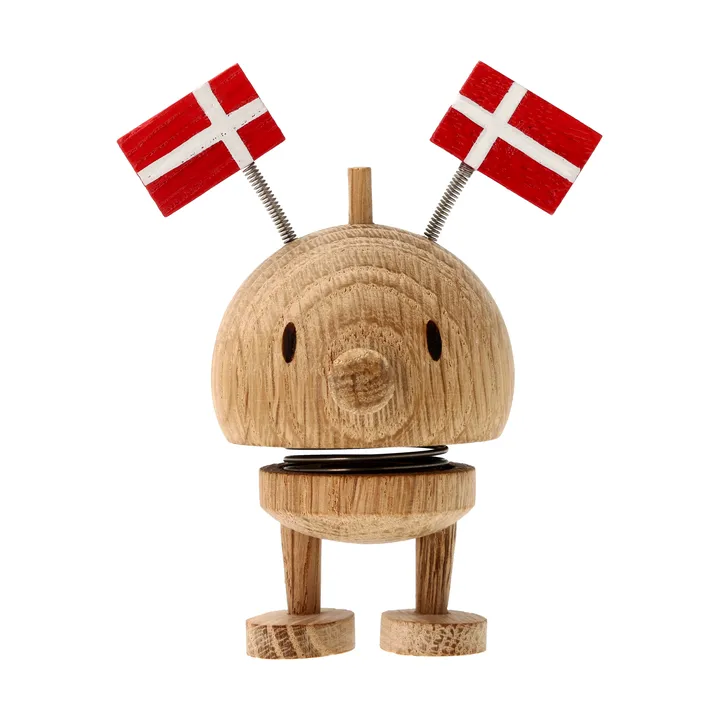 Hoptimist Celebration Bumble figurine - S, raw oak - Hoptimist