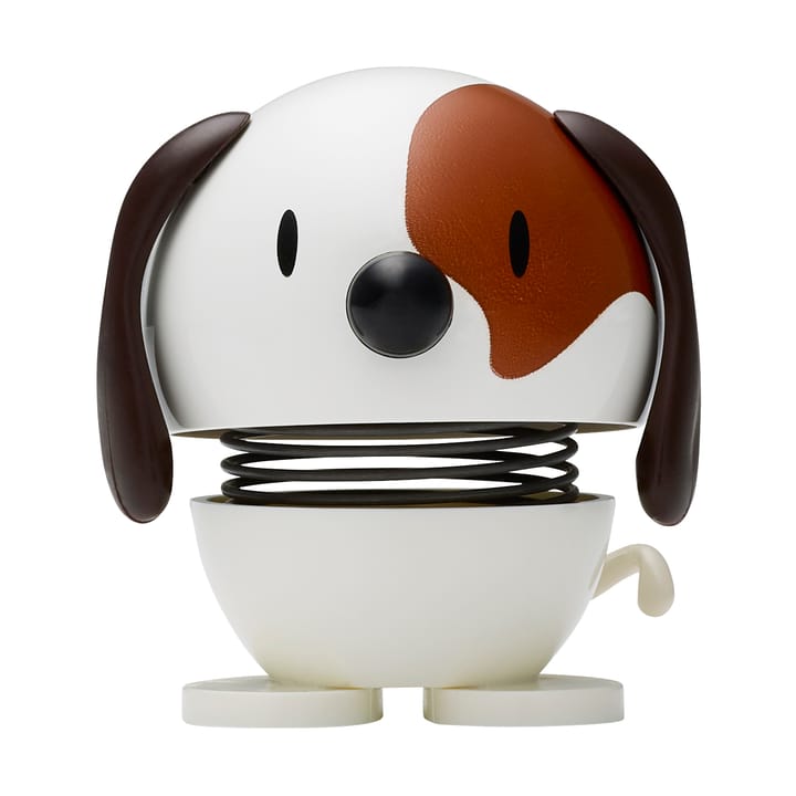 Hoptimist Dog figure 6.9 cm - White - Hoptimist
