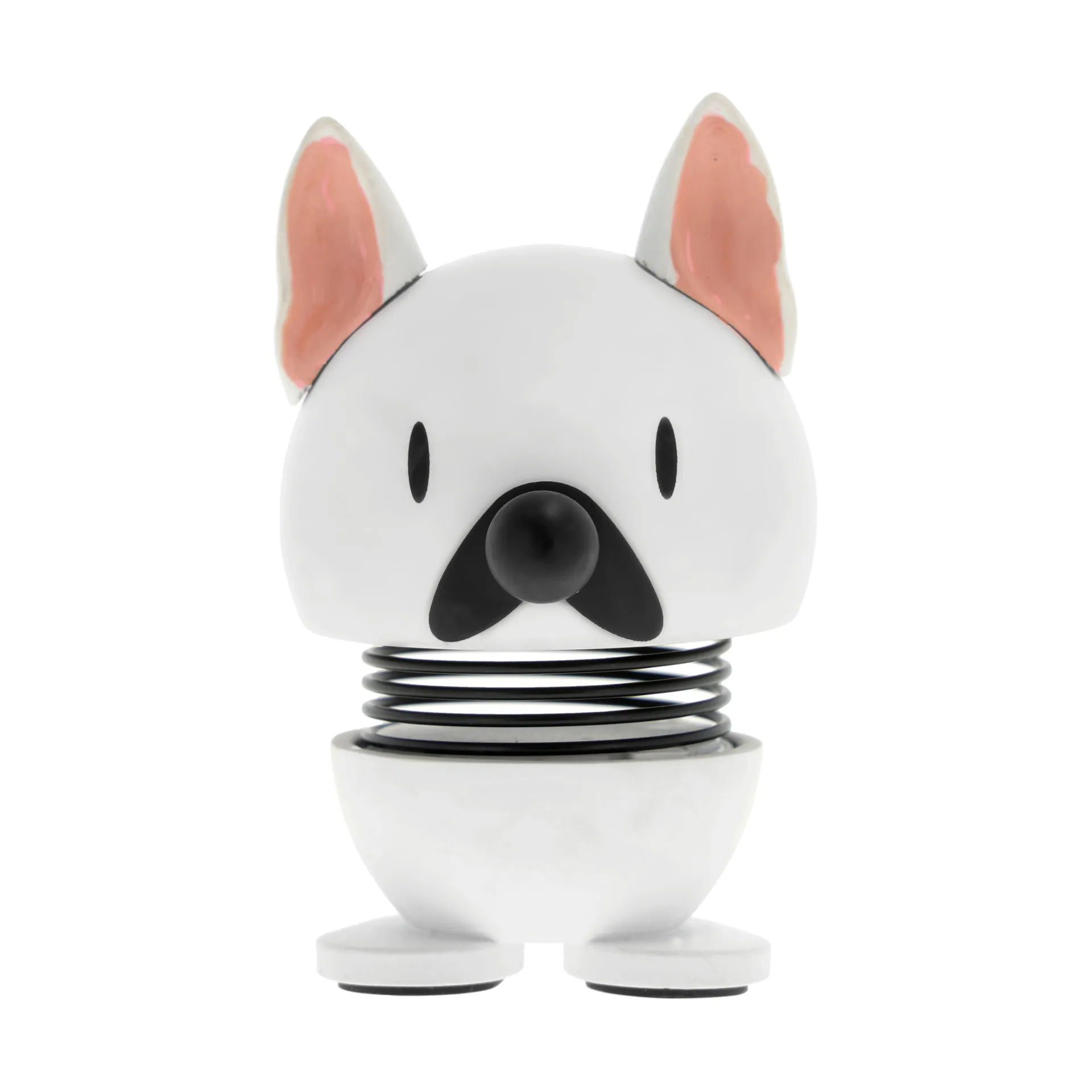 Hoptimist figure XS, French bulldog, white Hoptimist