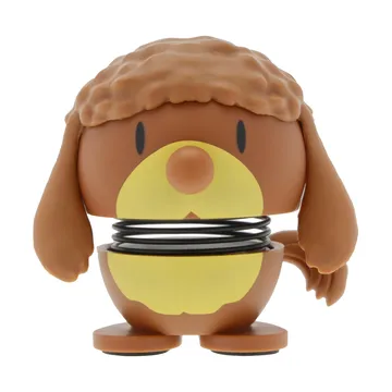 Hoptimist figure XS - Poodle, brown - Hoptimist