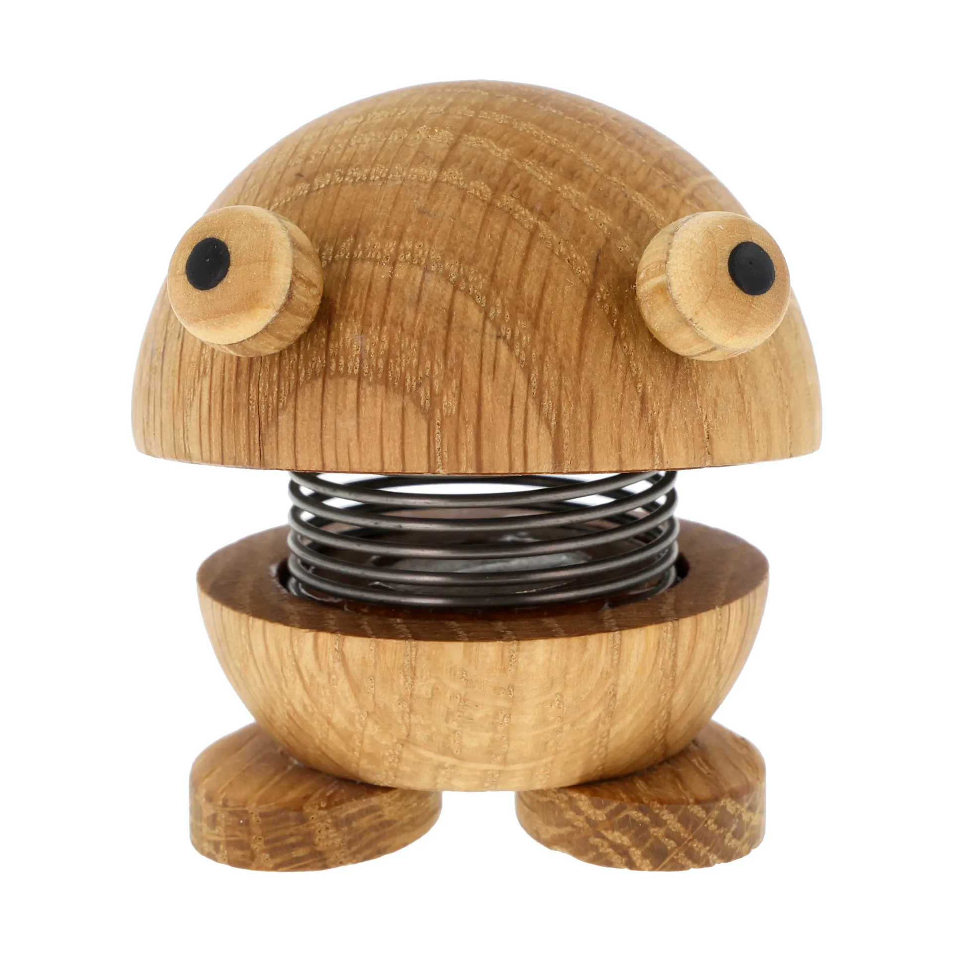 Hoptimist Frog S figure, Oak Hoptimist