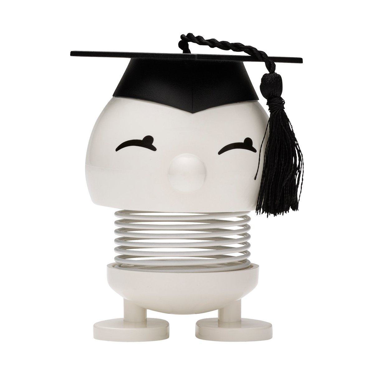 Hoptimist Hoptimist IQ Bimble S figure White | Scandinavian Design | Wooden figures | White
