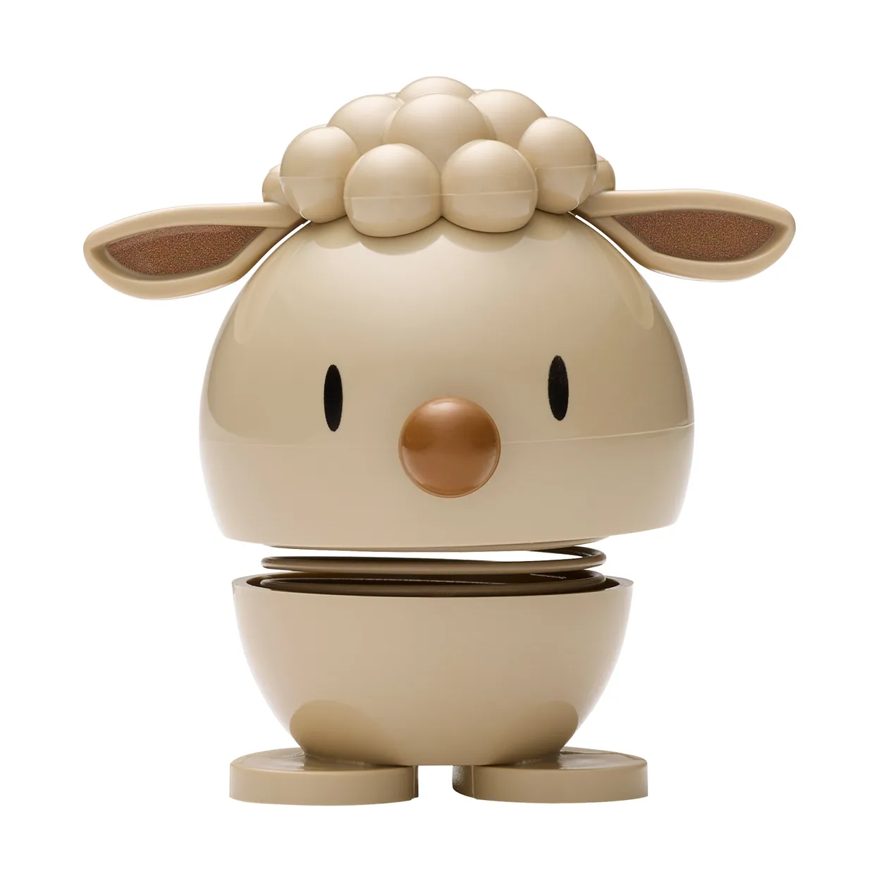 Hoptimist Lambert figure 7.4 cm Latte | Scandinavian Design | Wooden figures | Beige