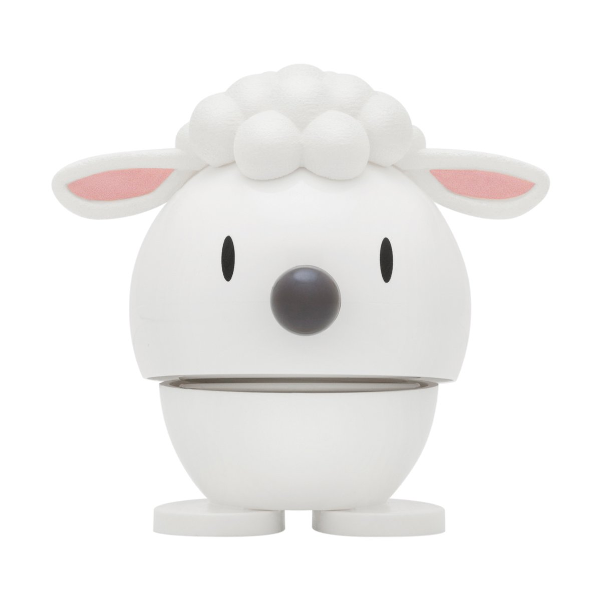 Hoptimist Lambert figure 7.4 cm White | Scandinavian Design | Wooden figures | White