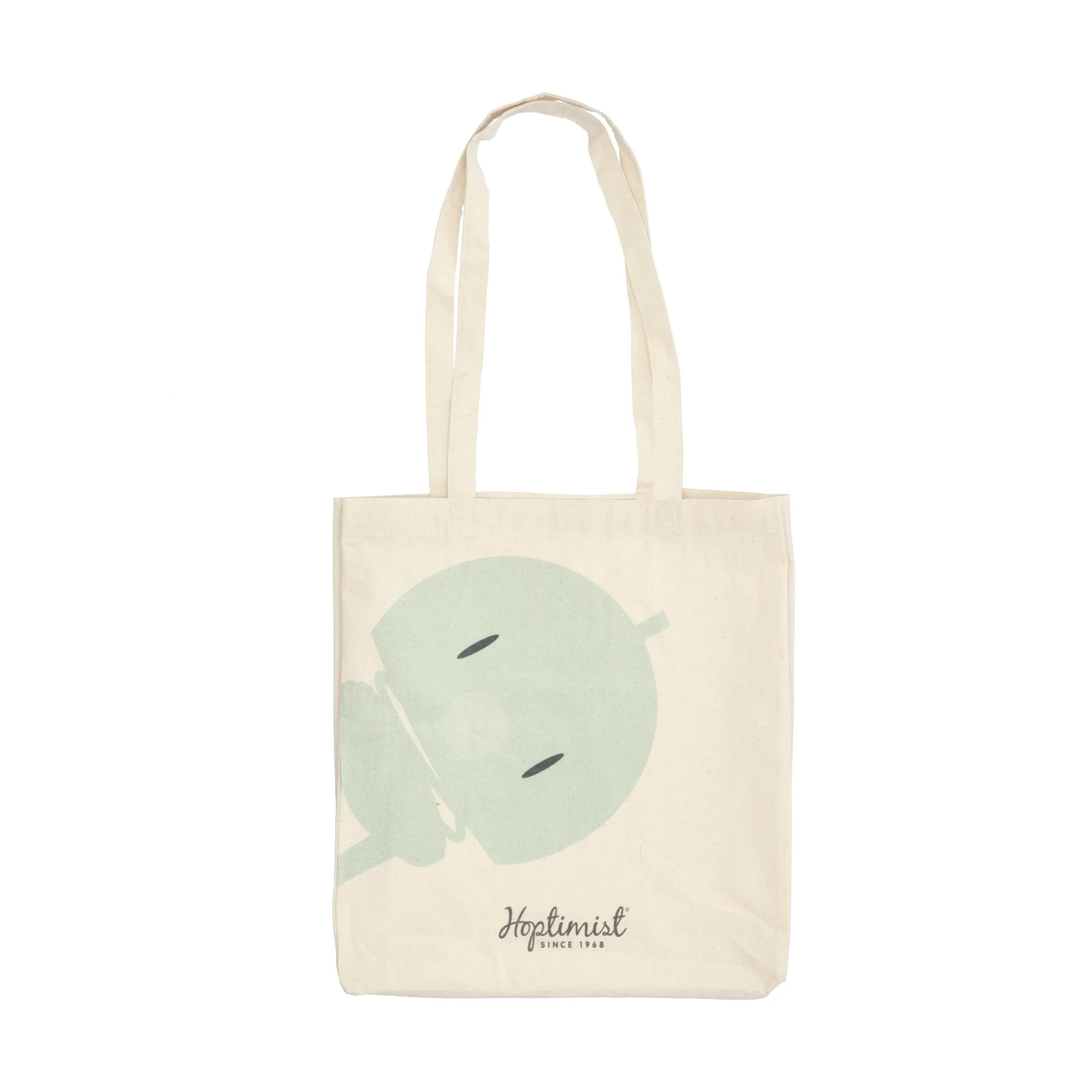 Hoptimist shopper tote bag, Blue Hoptimist