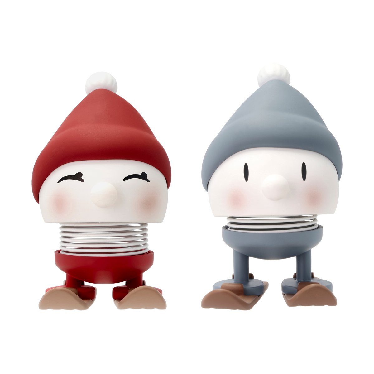 Hoptimist Skiing Bimble & Bumle S figure 2 pieces Sky-Berry