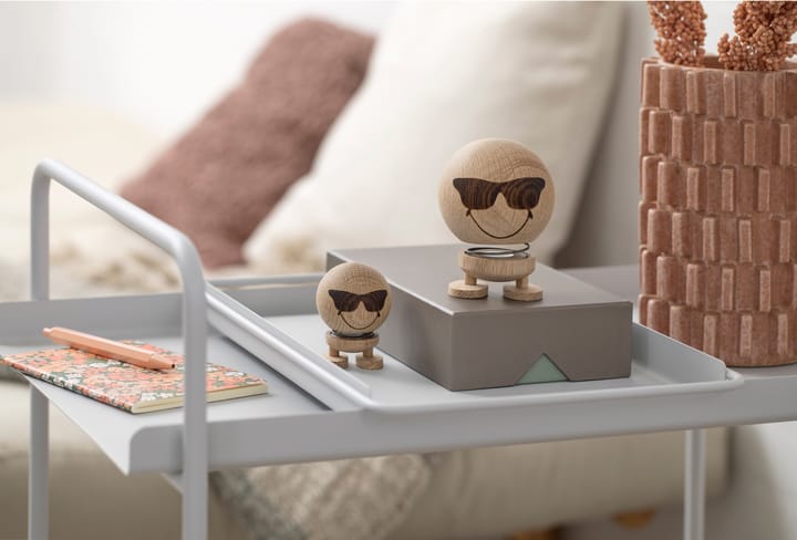 Hoptimist Smiley Cool S figure, Raw oak Hoptimist
