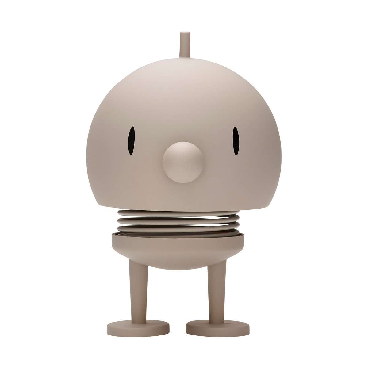 Hoptimist Soft Bumble M figure Ash | Scandinavian Design | Wooden figures | Grey