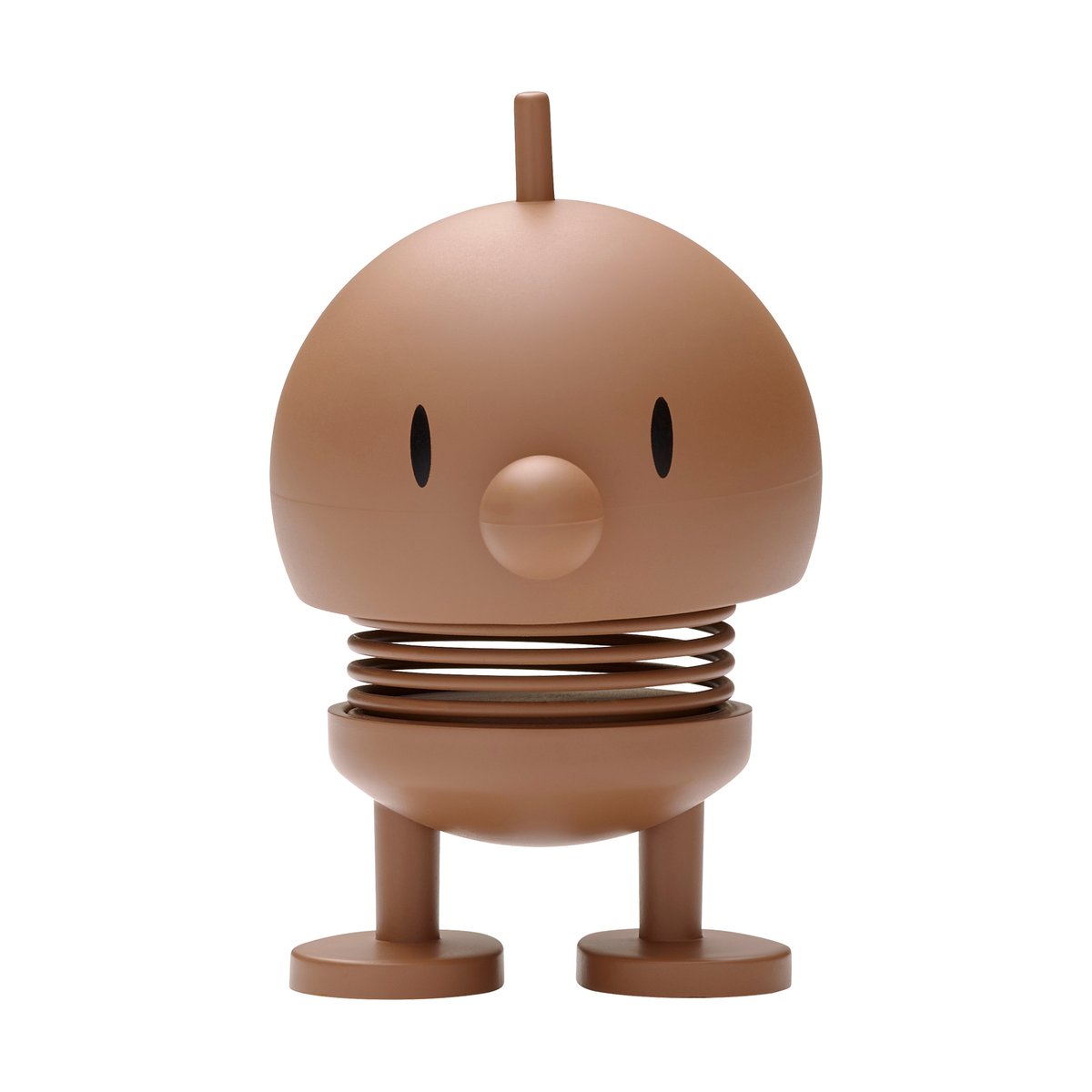 Hoptimist Soft Bumble S figure Choko | Scandinavian Design | Wooden figures | Brown