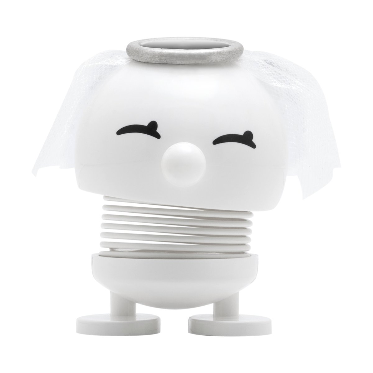 Hoptimist Wedding Bride figure 7.2 cm White | Scandinavian Design | Wooden figures | White