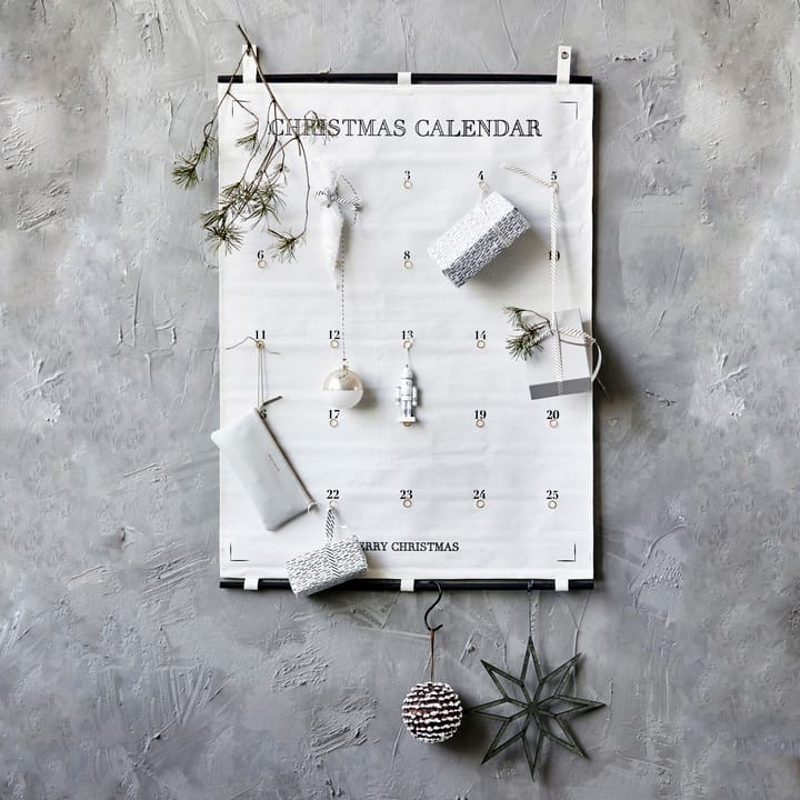 25 days to Christmas calendar - white - House Doctor