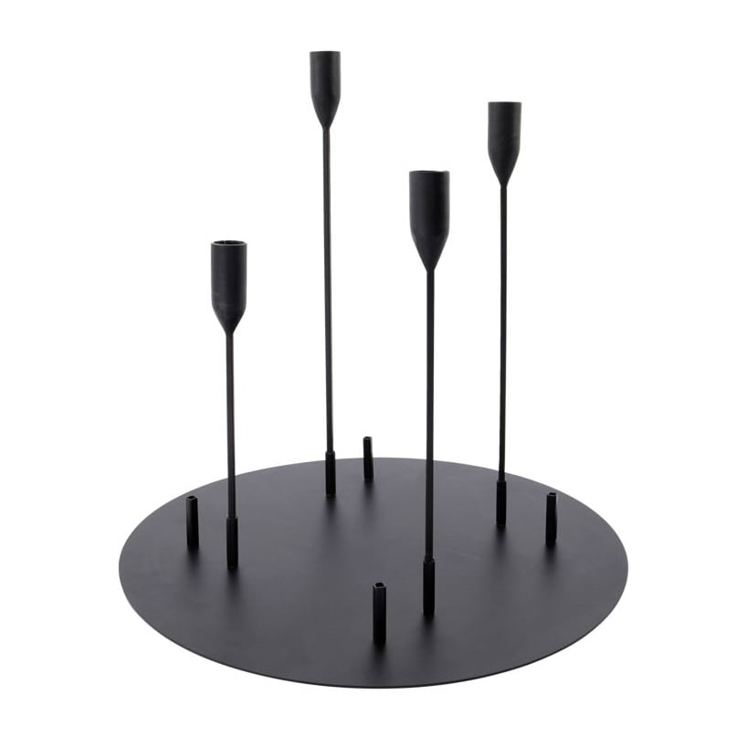 House Doctor Advent candle sticks Ø40 cm Black