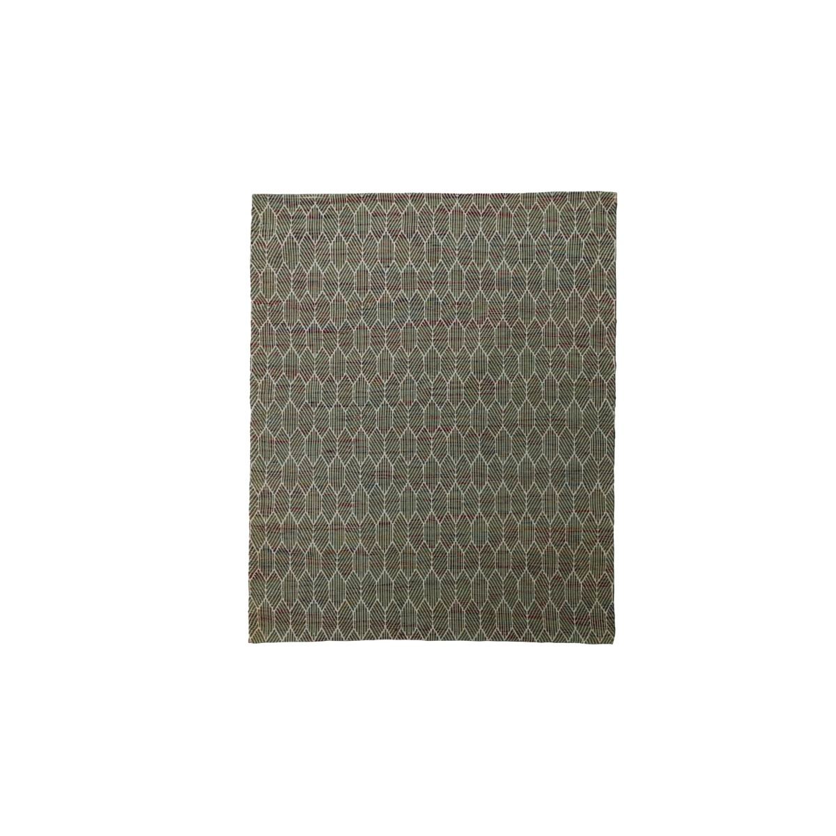 House Doctor Agon rug 180x180 cm Green | Scandinavian Design | Fringe & Deep pile rugs | Green