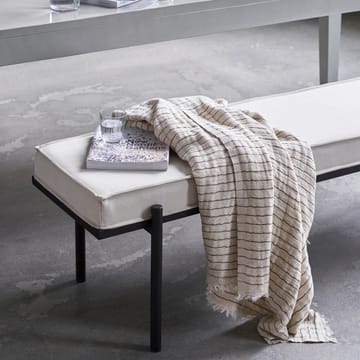 Alice stripe throw 140x200 cm - Dark grey - House Doctor