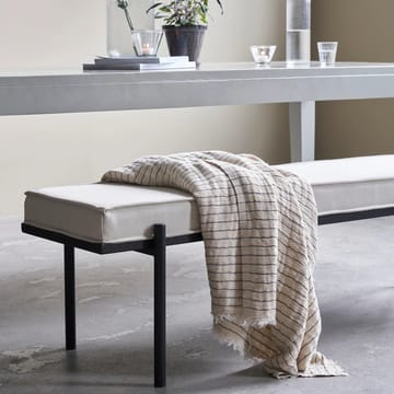 Alice stripe throw 140x200 cm - Dark grey - House Doctor