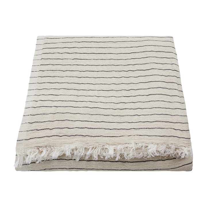 Alice stripe throw 140x200 cm, Dark grey House Doctor