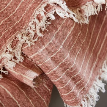 Alice stripe throw 140x200 cm - Dusty berry - House Doctor