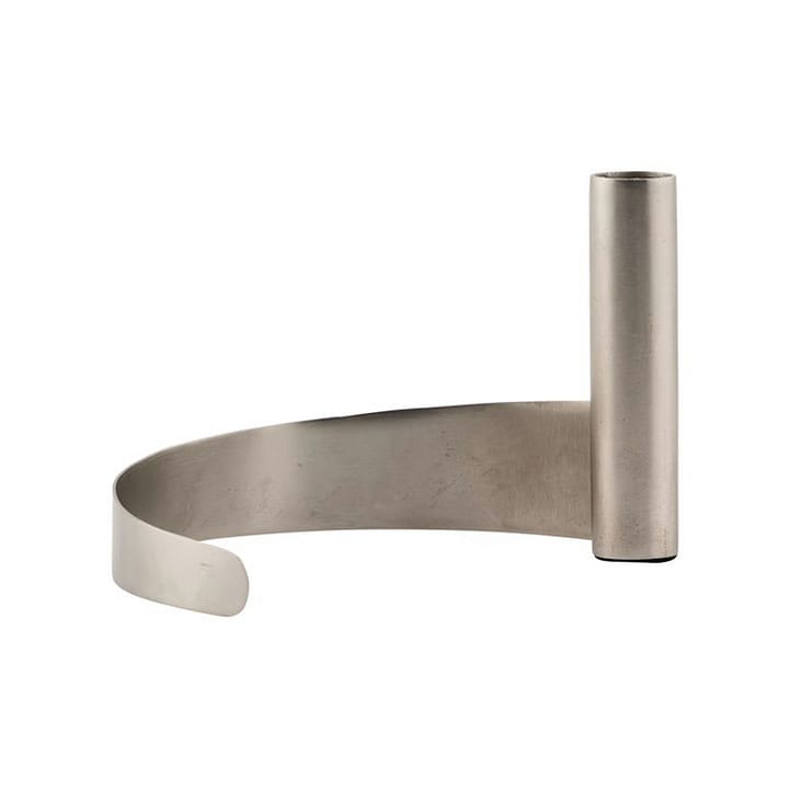 Ambur candle sticks - gunmetal - House Doctor